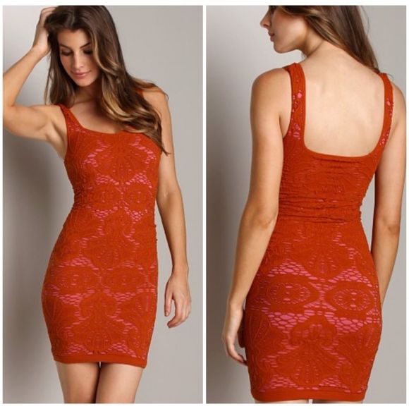 Nwt Free People Lace Medallion Mini Dress Size XS/S - Picture 1 of 9
